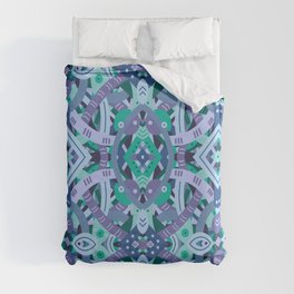 Geometric Abstract #5 Duvet Cover