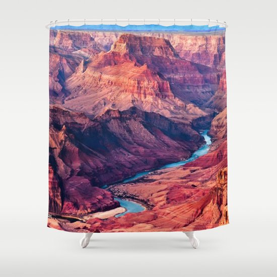 USA Shower Curtain Grand Canyon in Colorado Print for Bathroom 
