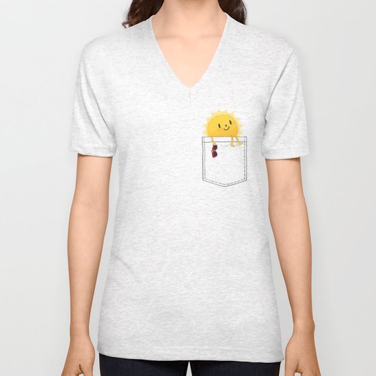 Pocketful of sunshine Unisex V-Neck