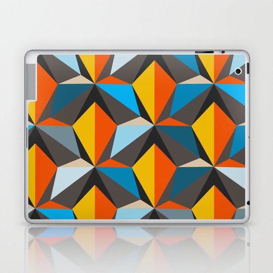 Vivid colors Geometric fine modern art for home decoration  | Modern art Laptop & iPad Skin