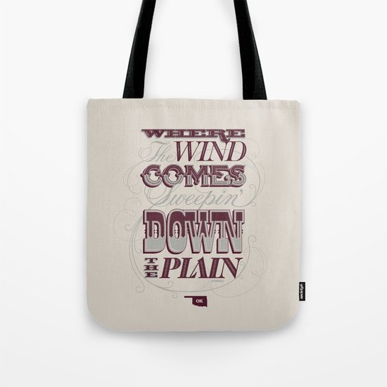 Sweepin’ Down The Plain Tote Bag