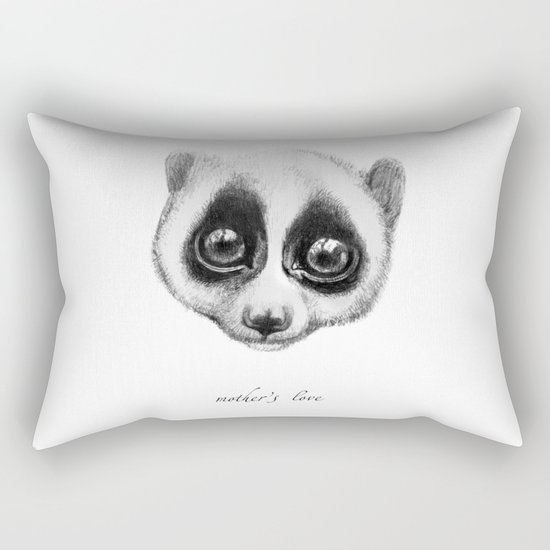 Lemur Rectangular Pillow
