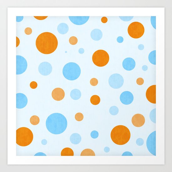 Something Fishy Bubbles Art Print