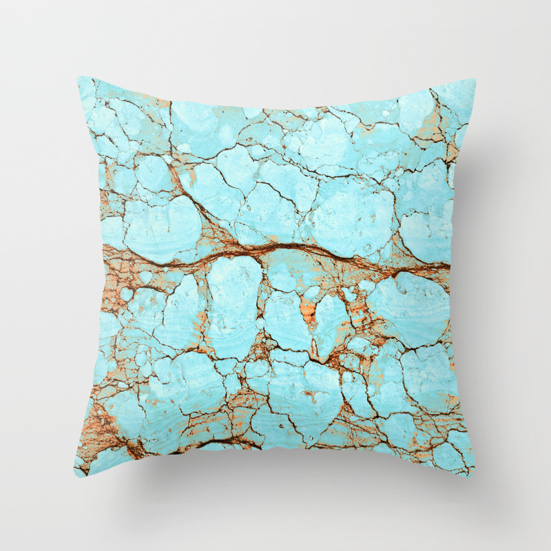 turquoise throw pillows