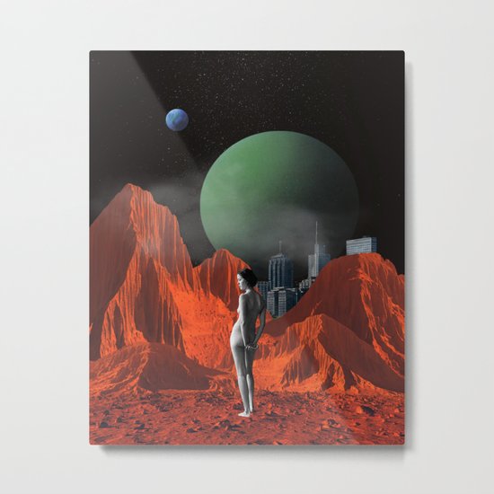 Red Planet Metal Print
