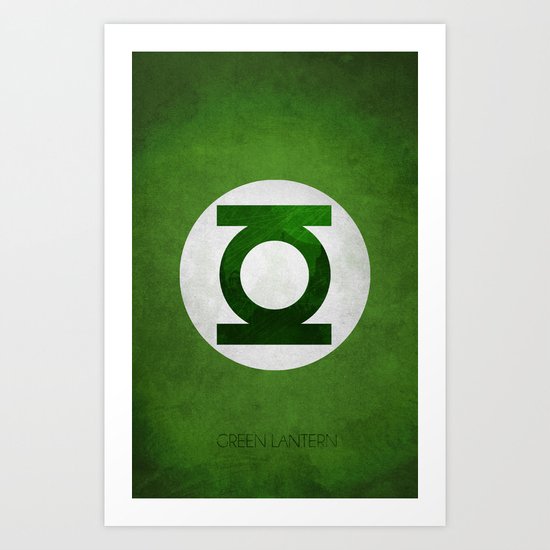 Green Lantern Art Print