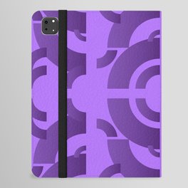 Purple Rainbow Arches iPad Folio Case