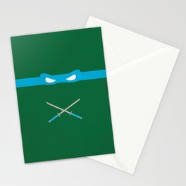 Blue Ninja Turtles Leonardo Stationery Cards