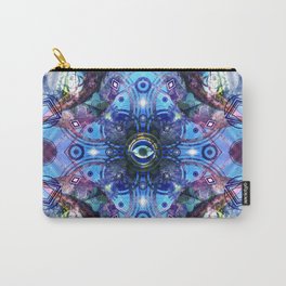 Venus Project Tribute v3 Carry-All Pouch | Weeklywizardry, Tod, Kaleidascope, Photoshop, Crystal, Collage, Photomontage, Daimonds, Unsplash, Pattern 