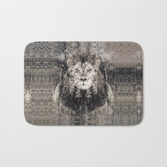 Lion Stone Bath Mat