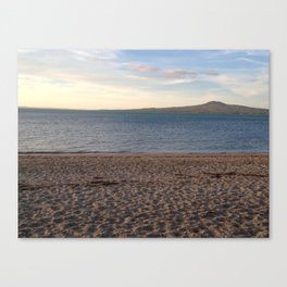 Rangitoto Island New Zealand Canvas Print