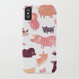 Pig Pig Pig iPhone Case