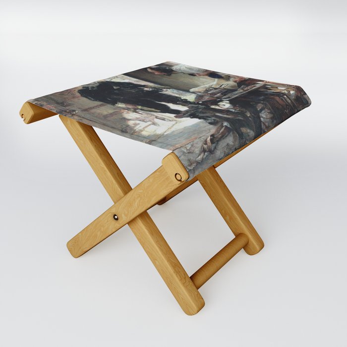 A visit to the workshop - Edgar Bundy Folding Stool