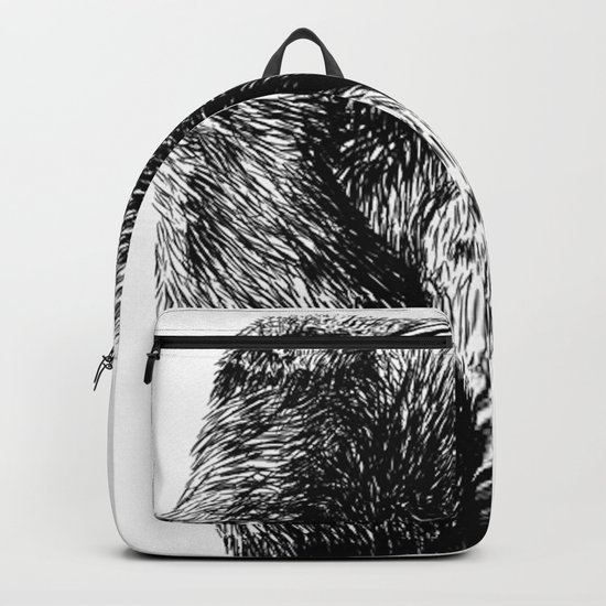 Penguin sketch Backpack