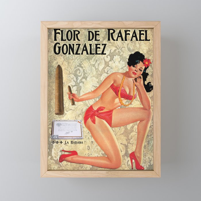 Flor de Rafael Framed Mini Art Print