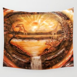 Africa is alive Wall Tapestry