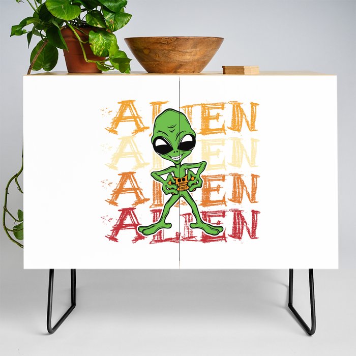 Funny Alien Credenza
