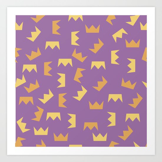Little Crowns Art Print
