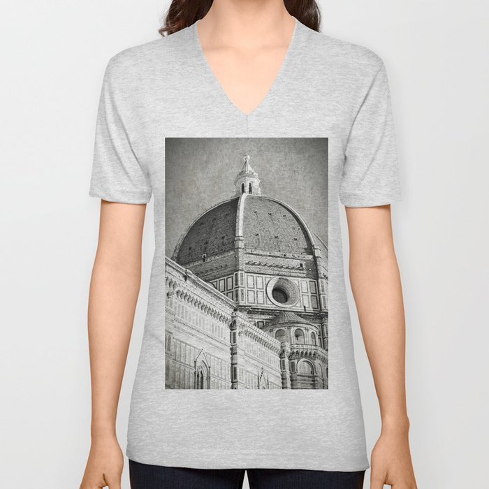 Cathedral of Santa Maria del Fiore V Neck T Shirt