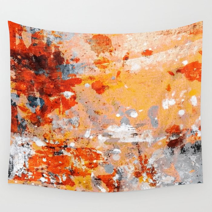 abstract paint background Wall Tapestry