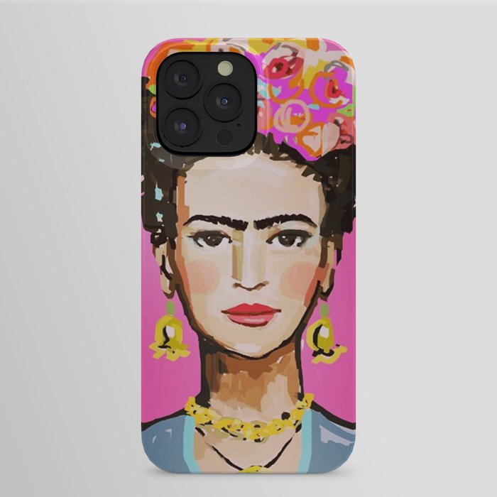 Pink Glow Frida iPhone Case