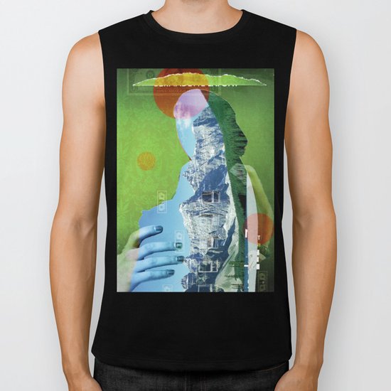 Melt · The Blue Queen Biker Tank