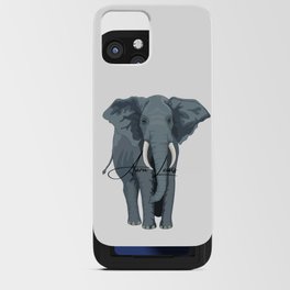 Signature Series| Grey Elephant iPhone Card Case