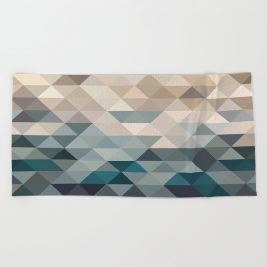 Green Is On Return Beach Towel