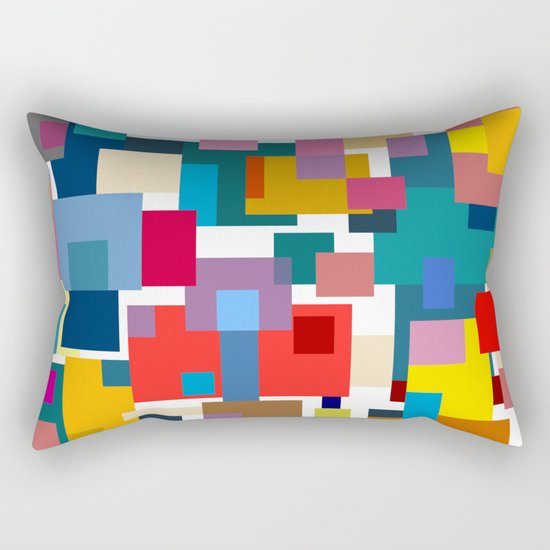 Color Blocks #6 Rectangular Pillow