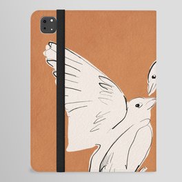 Bird Kiss 3 iPad Folio Case