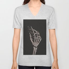 Bones V Neck T Shirt