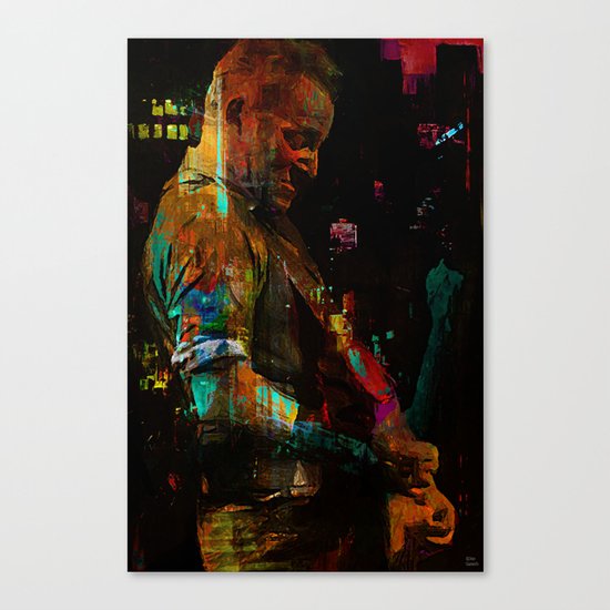 Bruce S. Canvas Print