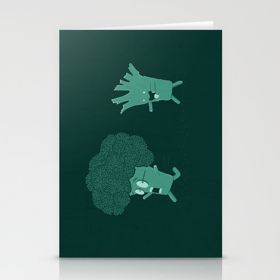 So Many Brains! Stationery Cards
