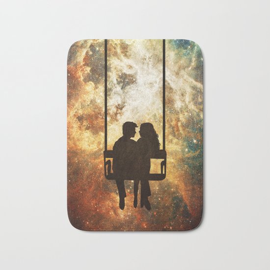 Love at the End of the Universe Bath Mat