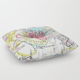 Sea anemone Floor Pillow
