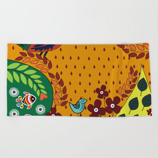 Pattern X Beach Towel