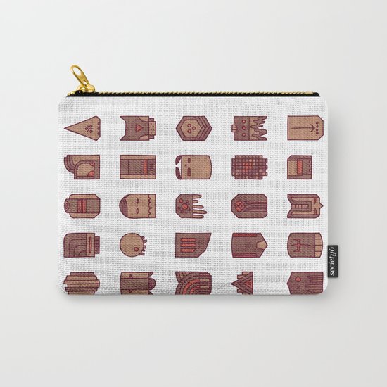 Masks and stuff, but without the stuff Carry-All Pouch
