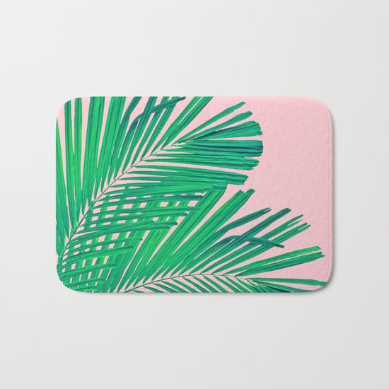 Palm leaf Bath Mat