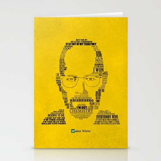 Breaking Bad: Walter White Stationery Cards