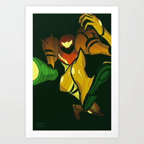SAMUS Art Print