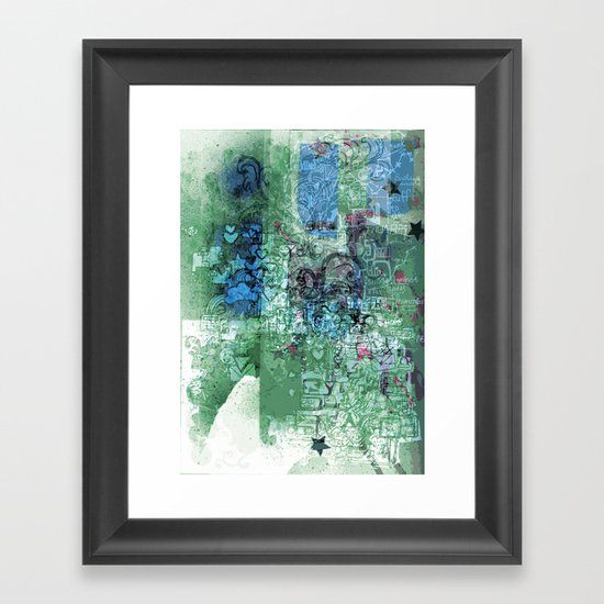 Communication Framed Art Print