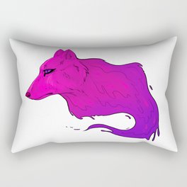 Gloop Wolf Rectangular Pillow