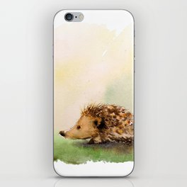Cute Hedgehog iPhone Skin