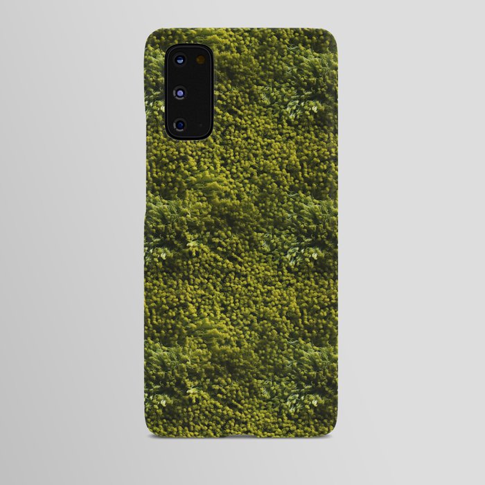 Green moss carpet #11 Android Case