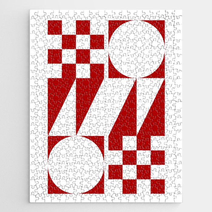 Geometrical modern simplicity 2 Jigsaw Puzzle