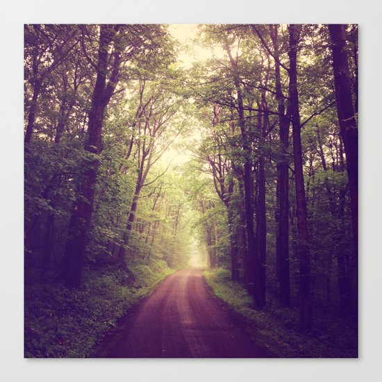 The Sound of Fog Coming Down Canvas Print