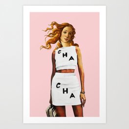 Fashion Icon Series: Venus In CHA Art Print