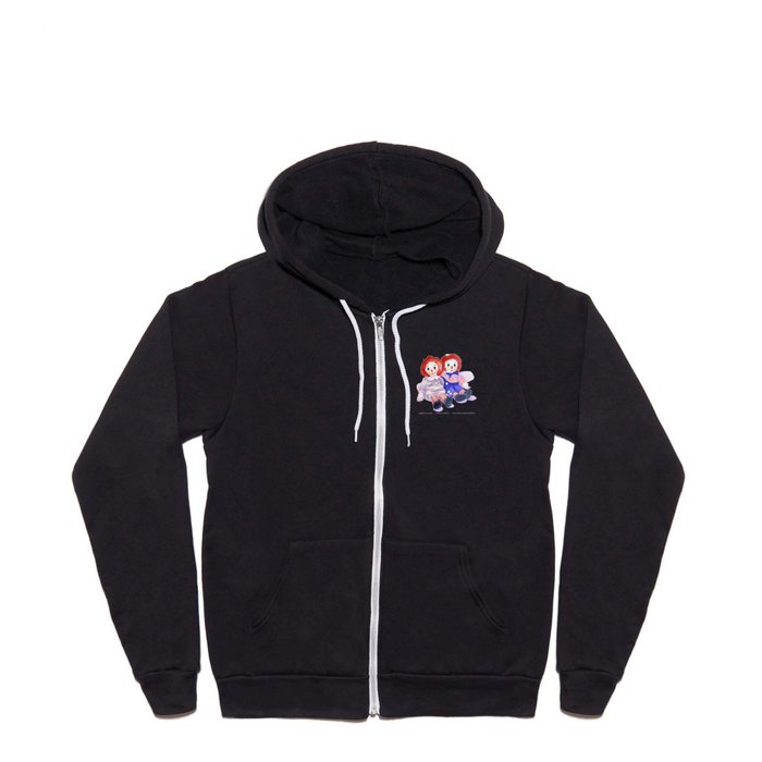 Raggedy Anne / Andy Full Zip Hoodie