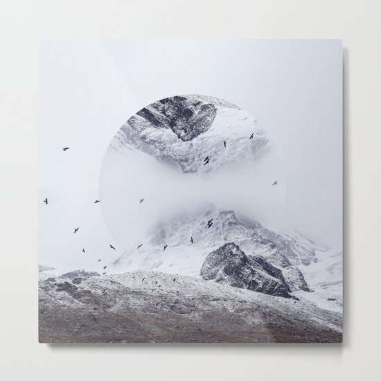 Just Breathe Metal Print