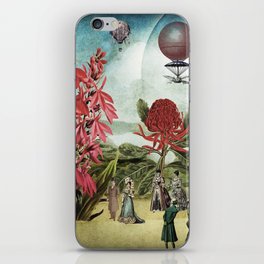 A park in a parallel universe iPhone Skin